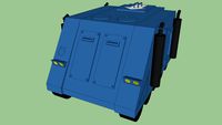 warhammer 40,000 unfinished ultramarines rhino trasport