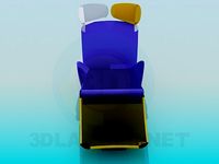 3D Model Folding cot