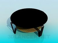 3D Model Table with a double tabletop