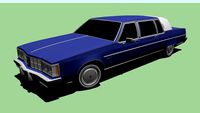 '80 olds formal limo (with interor)