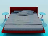 3D Model Bed