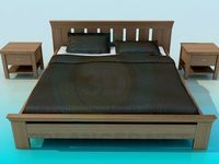 3D Model Bed