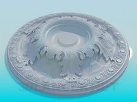 3D Model Ceiling outlet
