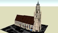 St. Georgskirche mit Turm 'Daniel'