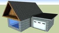 Simple house Render to Texture