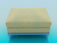 3D Model Ottoman