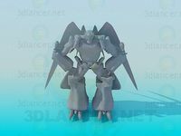 3D Model Flying transformer