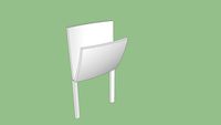 White Stadium Seat