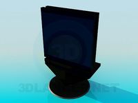 3D Model Stand with TV