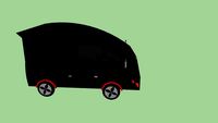 black car