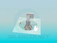 3D Model Lamp wall high-tech