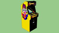 Q*bert upright arcade cabinet