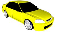 Modified 1996-2000 Honda Civic LX