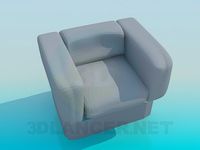 3D Model Massive armchair