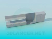 3D Model Furniture for video and audio technology