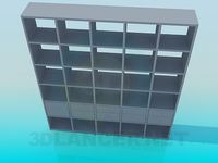 3D Model Rack end-to-end