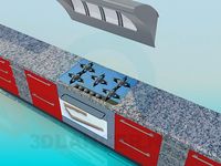 3D Model Kitchen set