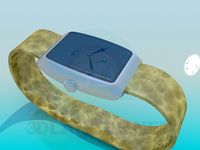 3D Model Women's watch
