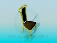 3D Model Soft chair in classical implementation