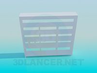 3D Model Literature rack