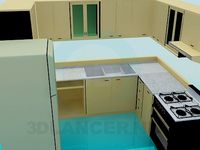 3D Model Kitchen set