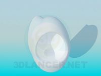 3D Model Urinal