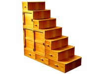 Stair Cabinet Tansu