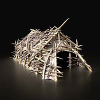 Orc Orcish Primal Hunter Tent House Hut Lair Cave NEXTGEN AAA
