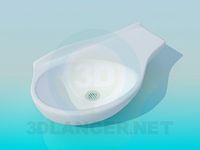 3D Model Asymmetric sink