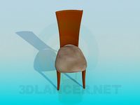 3D Model Narrow stool