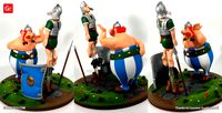 Obelix vs Roman Legionary 3D Printing Figurines in Diorama | Assembly