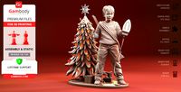 Kevin 3D Printing Figurine | Assembly