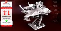 BSG Raptor 3D Printing Model | Assembly