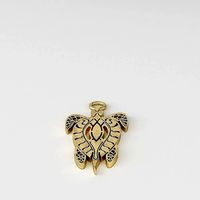 Maori turtle pendant 06 | 3D