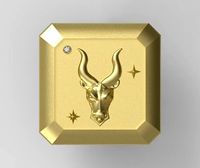 Taurus Pendant | 3D
