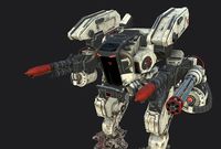Robot mechwarrior | 3D
