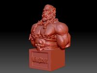 Bust of Durotan | 3D
