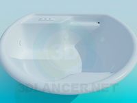 3D Model Large bath