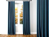 Blue Velvet Curtains