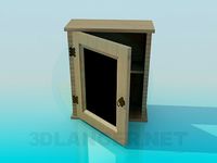 3D Model Hinged cupboard