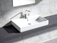 Cube Countertop Basin 80 Set