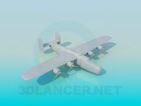 3D Model Military aircraft