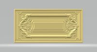 3D model made for engraving furniture  | 3D