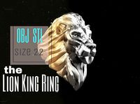 The Lion King Ring | 3D