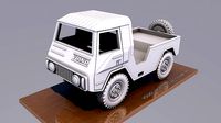 VOLVO LAPLANDER C202 SINGLECAB 1977 3D PRINT MODEL | 3D