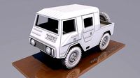 VOLVO LAPLANDER C202 CREWCAB 1977 | 3D