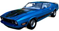 Ford Mustang Mach 1 3d model
