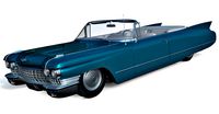 1960 Cadillac Coupe de Ville 3d model
