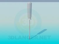 3D Model Screwdriver