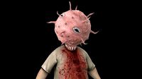 Coronavirus Zombie Covid19 Monster Scary Horror Dead Man Walking